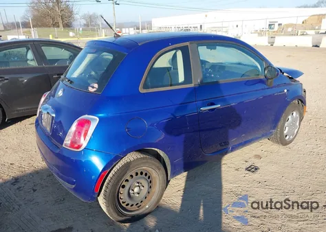 2013 Fiat 500 Pop from USA, damaged, VIN 3C3CFFAR0DT575336